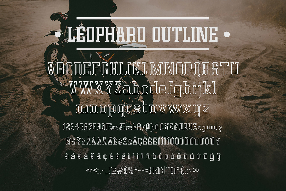 Leophard Font Family, a Slab Serif Font by Arterfak Project (Photo 9 of 14)