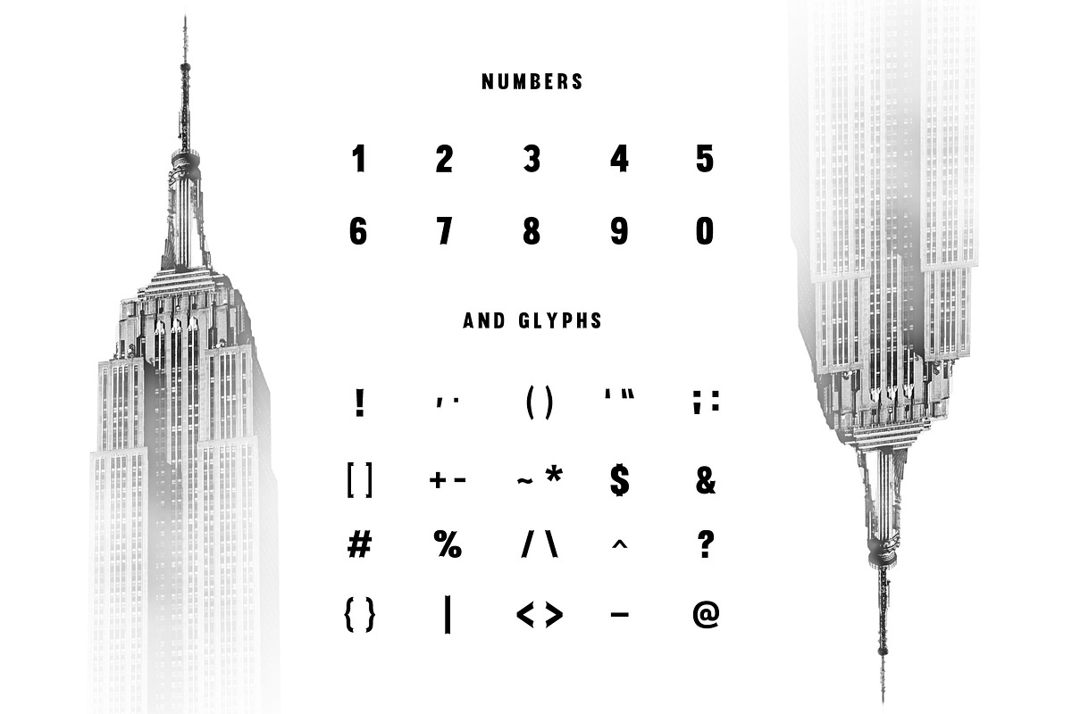 New York 2.0 - Sans Serif Typeface, a Sans Serif Font by AN Productions (Photo 5 of 9)
