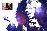 Galaxy Vector Photoshop Action preview 4