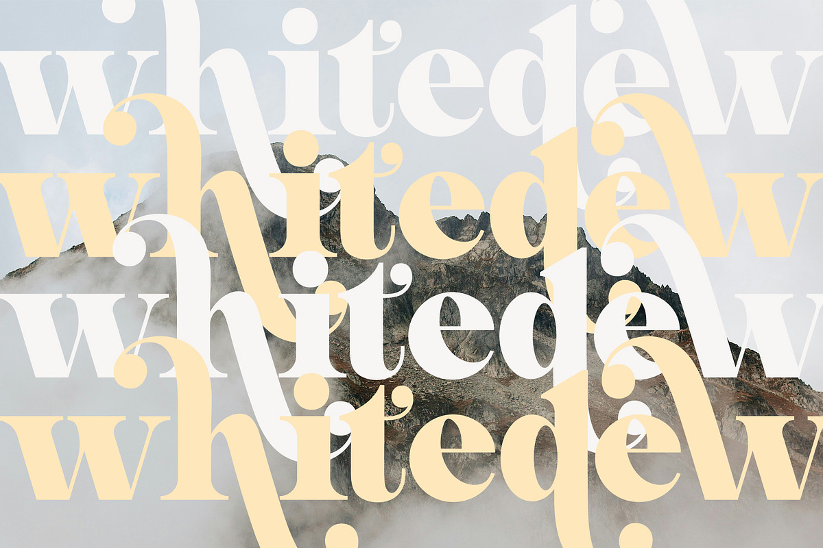 Boho Stay Pretty Swirl Serif Font, a Serif Font by Airotype (Photo 6 of 13)