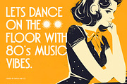 Laritza - Retro Display Font, a Font by Flawless And Co (Thumbnail 7 of 10)