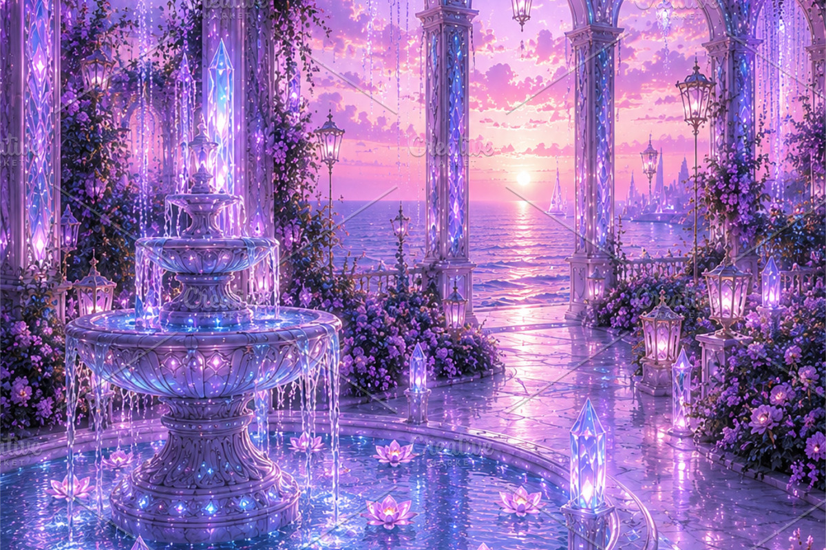 Dreamy fantasy illustration, a Background Photo by Victoria Obscure (Photo 1 of 3)