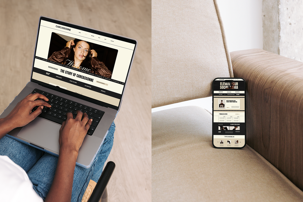 Wix Website Template Small Business, a Wix Template by Branding Babe Co. (Photo 10 of 10)