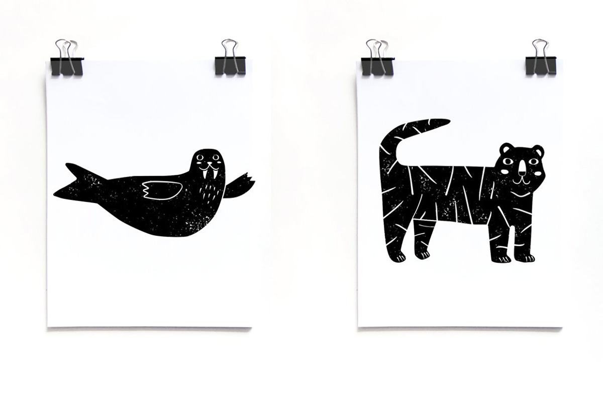 Cute animals BUNDLE, an Animal Illustration by Mii Lab (Photo 11 of 20)