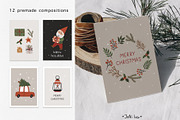 Christmas Gnomes & Holiday Clipart, a Decorative Illustration by Jenny Quince (Thumbnail 4 of 11)