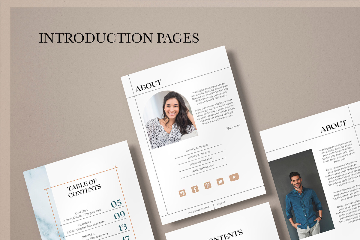 eBook Creator Canva Template | ELIN, a Magazine Template by Studio Next (Photo 4 of 15)