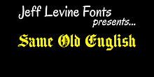 Same Old English JNL