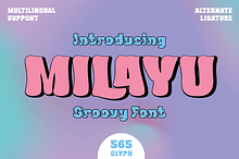 Milayu - Groovy Font