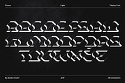 Chasm - Display Font Family, a Serif Font by Studio Innate (Thumbnail 5 of 6)