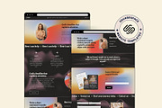 Squarespace Website template, a Squarespace Template by Ciel Lumiere (Thumbnail 3 of 11)
