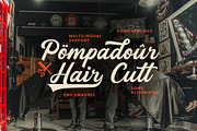 Barberico: The Bold & Stylish Script, a Script Font by fopifopi (Thumbnail 2 of 7)