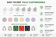 Winter Editable Outline Icon Pack, an Object Graphic by VIVAT Design Studio (Thumbnail 5 of 6)