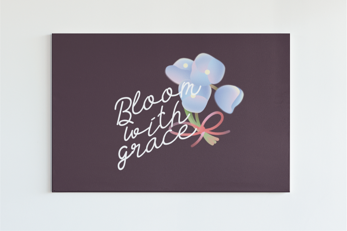 Bloomette Handwritten Script Font, a Handwritten Font by Berdansabersama (Photo 7 of 8)