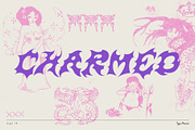 Angel TM – Y2K Tribal Font, a Script Font by Type Mania (Thumbnail 3 of 9)