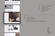 Media Kit Template Set | InDesign, a Resume Template by Blogger Kit Co. (Thumbnail 5 of 5)