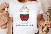 Powered By Christmas Cheer Coffee, a Seasonal Illustration by CrexoraLab (Thumbnail 3 of 4)