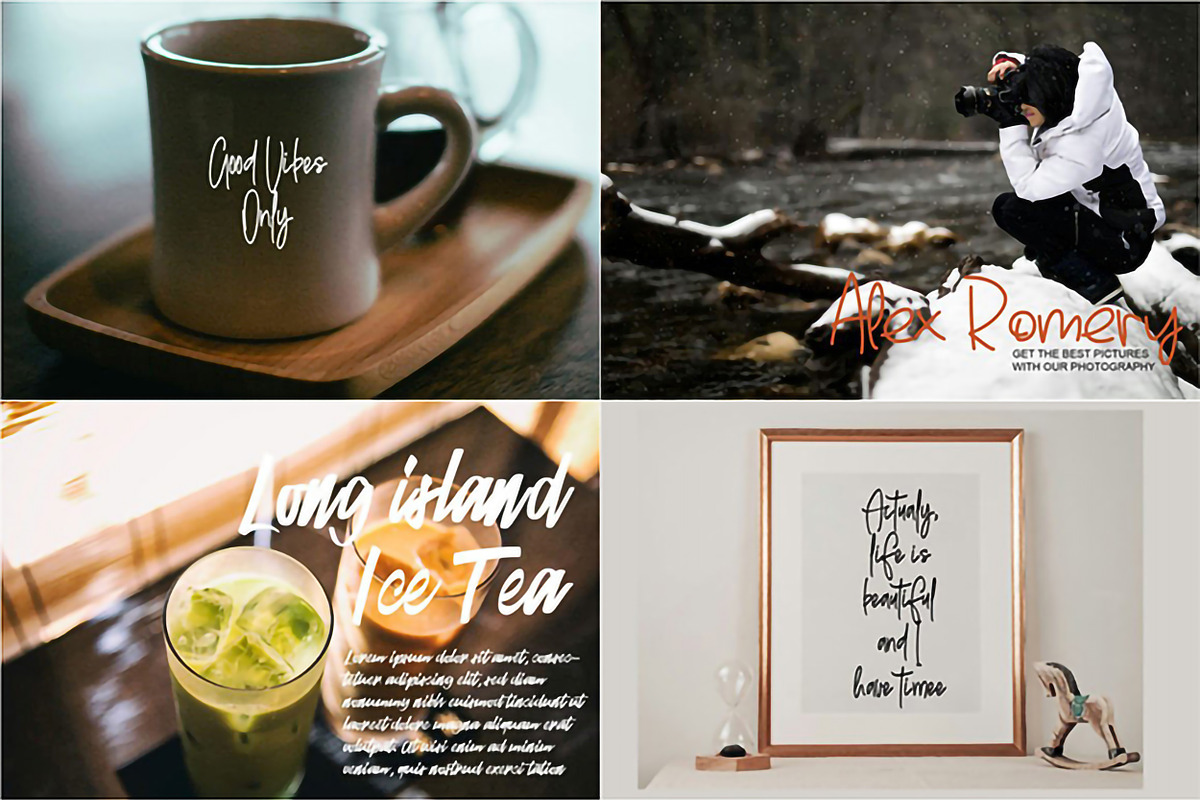 Beautiful Font Bundle, a Script Font by JustArtDigital (Photo 3 of 4)
