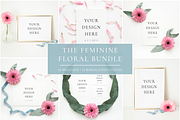 The Feminine Floral Bundle, a Print Template by Imperium Nordique (Thumbnail 1 of 5)