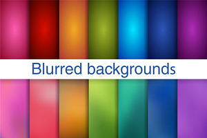 Rainbow Blurred Abstract Background, an iPhone Mockup by Plaid4You