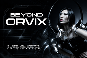 Orvexa Modern Futuristic Sci-Fi Font, a Sans Serif Font by Rasio Studio (Thumbnail 4 of 10)