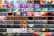 500 Background Wallpaper Textures, a Background Graphic by M9 Design (Thumbnail 5 of 7)