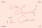 Modien Dashed, a Script Font by Craft Supply Co. (Thumbnail 2 of 8)