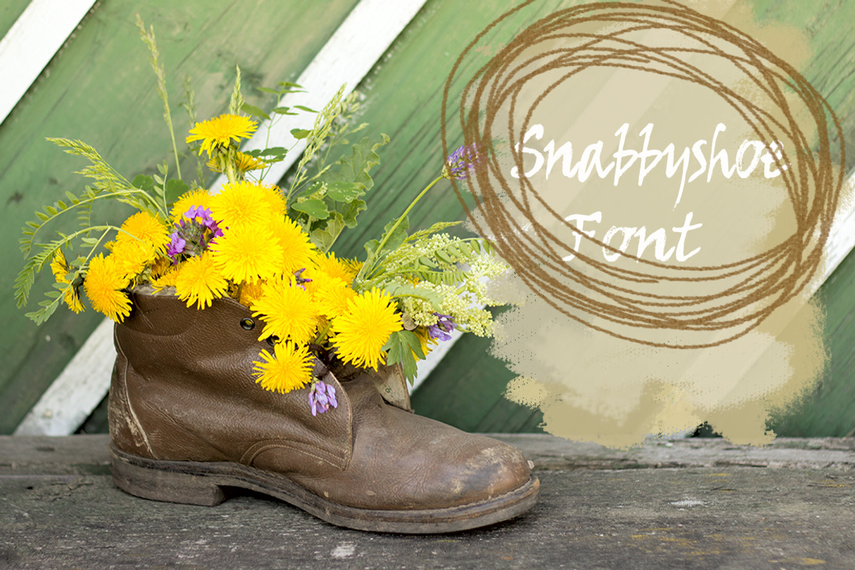 Snabbyshoe font preview 4