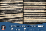 Distressed Vintage Stripes Papers 5, a Background Graphic by Joaquin Fernandez Studio (Thumbnail 2 of 4)