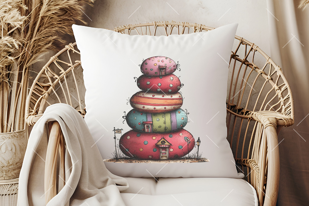 Whimsical Easter Clipart, an Illustration by OK Design (Photo 6 of 6)