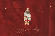 Winter memory Christmas, a Seasonal Illustration by LiChu Art (Thumbnail 30 of 30)