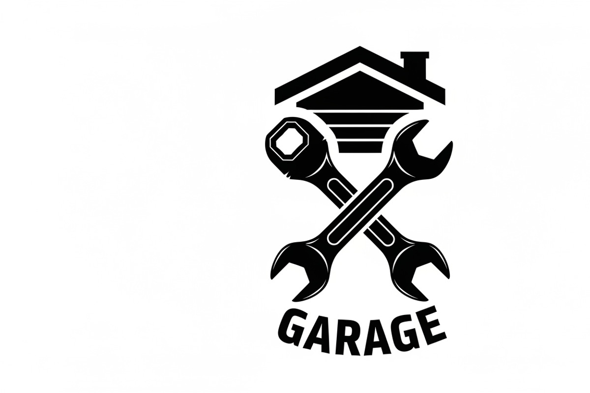 Classic garage workshop sign design, an Illustration by Amazin_art (Photo 14 of 32)