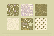 Botanical Seamless Patterns, a Pattern Graphic by studiocolectivo (Thumbnail 2 of 12)