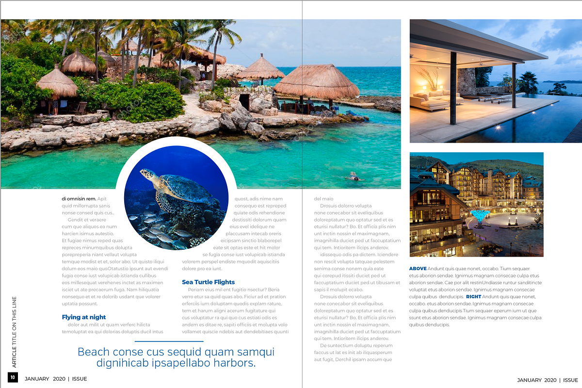 Travel Magazine, a Magazine Template by potterDesigns (Photo 10 of 13)