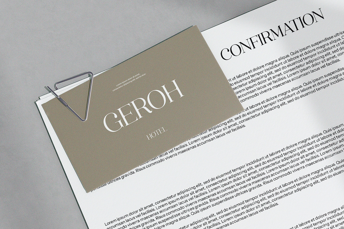 Carbon Modern Serif Font, a Serif Font by Perfectype (Photo 7 of 8)