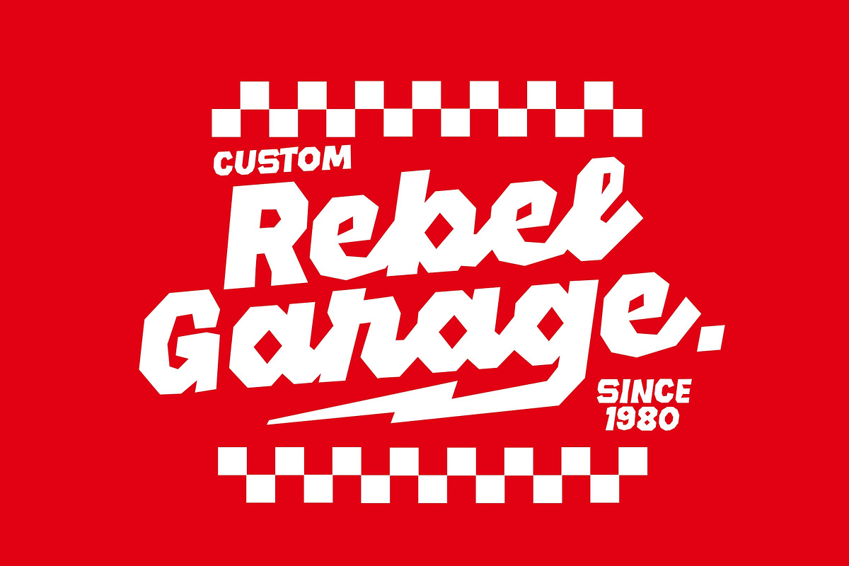 Marsal - Retro Logo Font, a Script Font by HRDR (Photo 3 of 13)