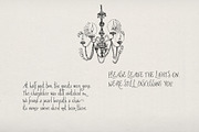 Signora - Textured Font, a Handwritten Font by Mneme (Thumbnail 4 of 7)