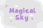 Chubby Display Font, a Symbol Font by Graphue (Thumbnail 4 of 9)
