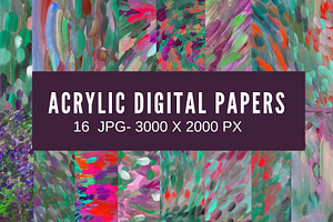 Emerald Acrylic Textures Pack, a Texture Graphic by Art's and patterns