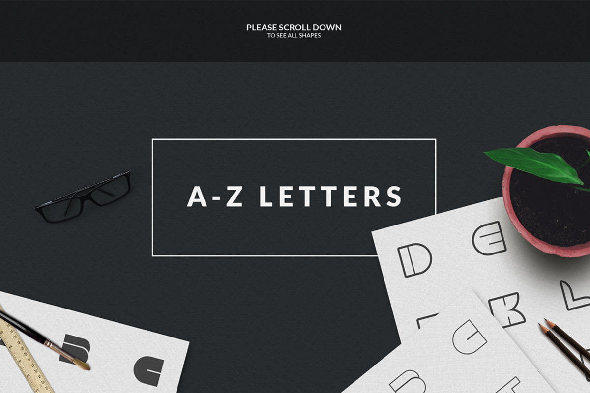 Logo Creation Kit * A-Z Edition -50%, a Branding & Logo Template by VP Fonts (Photo 2 of 7)