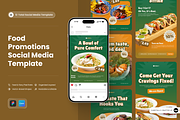 Malio - Food Promotion Social Media, a Social Media Template by SLAB! Design (Thumbnail 1 of 8)