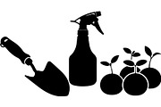 Gardening Equipment Silhouette, an Object Graphic by Creativeshirt (Thumbnail 10 of 20)