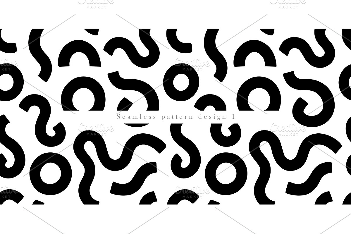 Geometric Shapes, a Pattern Graphic by Nadezda (Photo 2 of 6)