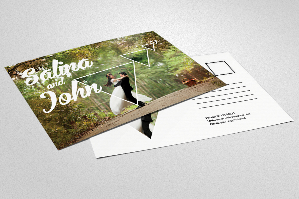 Wedding Ceremony Postcard, an Invitation Template by Business Flyers (Photo 2 of 3)