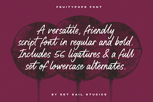 Fruitypops Font