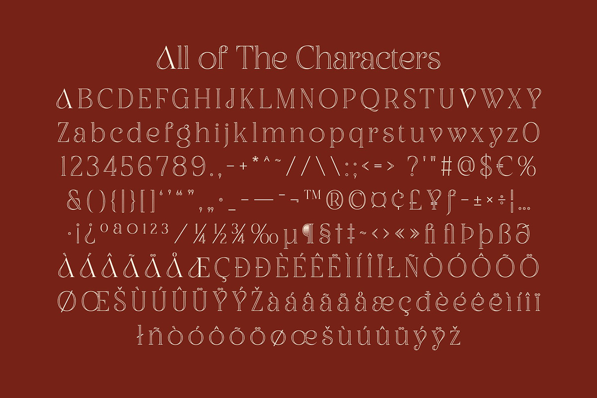 CS Asena Stippled, a Serif Font by Craft Supply Co. (Photo 8 of 8)