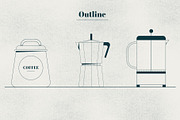 Coffee illustrations, a Food Illustration by Joseph Chernashki (Thumbnail 9 of 12)