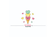 Cute Valentine Lifestyle TShirt Set, a Seasonal Illustration by Designer_Momina (Thumbnail 5 of 21)