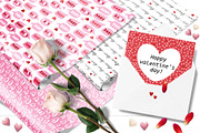 Valentines Day seamless patterns, a Decorative Illustration by rosypatterns (Thumbnail 4 of 9)