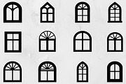 Window Silhouette SVG, a Decorative Illustration by newminddesign (Thumbnail 1 of 3)