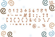 Rolly Font, a Symbol Font by LivelyAutumn11.11 (Thumbnail 3 of 4)